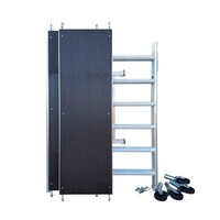 Euroscaffold Zimmergerüst 135 cm breit Arbeitshöhe 3,0 m