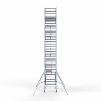 Euroscaffold Rollgerüst komplett 135 x 190 x 10,2m inkl. leichter Plattform + doppeltem Frontgeländer