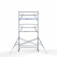 Euroscaffold Rollgerüst komplett 135 x 305 x 7,2m inkl. leichter Plattform + doppeltem Frontgeländer