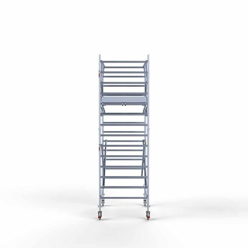 Rollgerüst komplett 135 x 190 x 5,2m inkl. leichter Plattform + doppeltem Frontgeländer Euroscaffold Rollgerüst komplett 135 x 190 x 5,2m inkl. leichter Plattform + doppeltem Frontgeländer