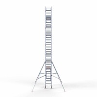 Euroscaffold Rollgerüst komplett 75 x 190 x 10,2m inkl. leichter Plattform + doppeltem Frontgeländer