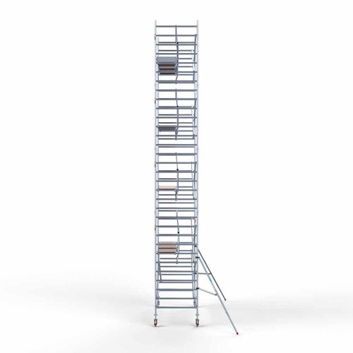 Rollgerüst komplett 135 x 305 x 10,2 m Arbeitshöhe inkl. Leichtbauplattform + einfaches Frontgeländer Euroscaffold Rollgerüst komplett 135 x 305 x 10,2 m Arbeitshöhe inkl. Leichtbauplattform + einfaches Frontgeländer