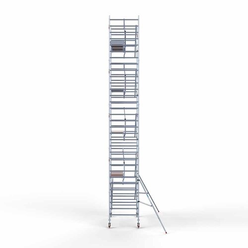 Rollgerüst komplett 135 x 250 x 10,2 m Arbeitshöhe inkl. Leichtbauplattform + einfaches Frontgeländer Euroscaffold Rollgerüst komplett 135 x 250 x 10,2 m Arbeitshöhe inkl. Leichtbauplattform + einfaches Frontgeländer