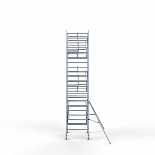 Rollgerüst komplett 135 x 190 x 7,2 m Arbeitshöhe inkl. Leichtbauplattform + einfaches Frontgeländer Euroscaffold Rollgerüst komplett 135 x 190 x 7,2 m Arbeitshöhe inkl. Leichtbauplattform + einfaches Frontgeländer