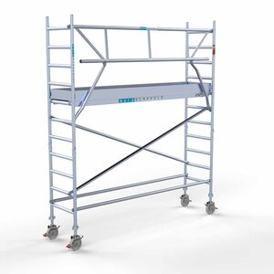 Rollgerüst komplett 75 x 305 x 4,2m inkl. leichter Plattform + einfaches Frontgeländer