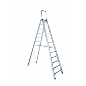 Doppeltreppe Eurostairs professional 12 Stufen (max. 4,80 m Arbeitshöhe)