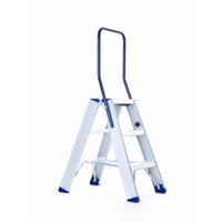 Eurostairs Eurotreppe Doppeltreppe Profi 3 Stufen