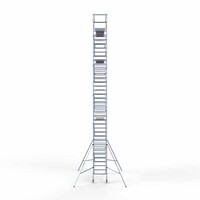 Euroscaffold Rollgerüst 90x305x12,2m Arbeitshöhe inkl. Kohleböden