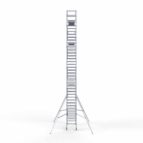 Rollgerüst 90x250x12,2m Arbeitshöhe inkl. Kohleböden Euroscaffold Rollgerüst 90x250x12,2m Arbeitshöhe inkl. Kohleböden