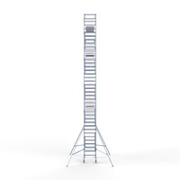 Euroscaffold Rollgerüst 90x190x12,2m Arbeitshöhe inkl. Kohleböden