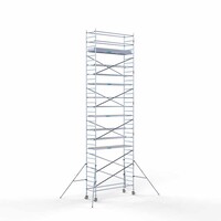 Euroscaffold Rollgerüst 90x305x11,2m Arbeitshöhe inkl. Kohleböden