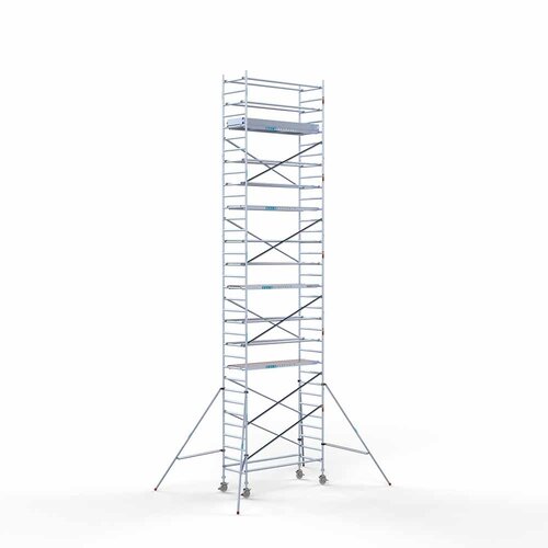 Euroscaffold Rollgerüst 90x250x11,2m Arbeitshöhe inkl. Kohleböden