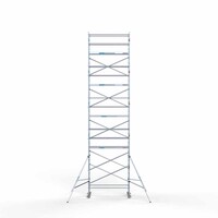 Euroscaffold Rollgerüst 90x250x11,2m Arbeitshöhe inkl. Kohleböden