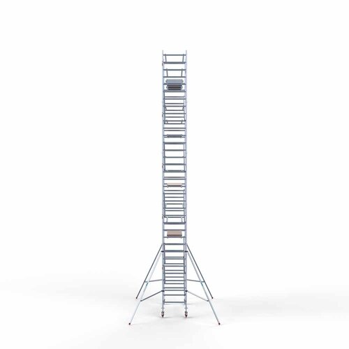 Euroscaffold Rollgerüst 90x250x11,2m Arbeitshöhe inkl. Kohleböden