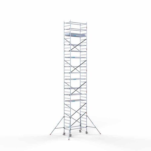 Euroscaffold Rollgerüst 90x190x11,2m Arbeitshöhe inkl. Kohleböden