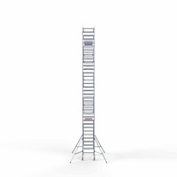 Euroscaffold Rollgerüst 90x190x11,2m Arbeitshöhe inkl. Kohleböden