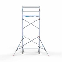Euroscaffold Rollgerüst komplett 90 x 190 x 6,2m Arbeitshöhe