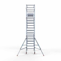 Euroscaffold Rollgerüst komplett 90 x 190 x 6,2m Arbeitshöhe