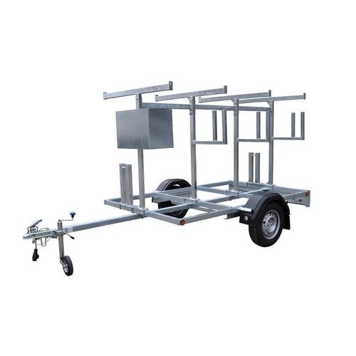 Euroscaffold Gerüstanhänger Rollgerüst 135x305x12,2m Arbeitshöhe inkl. Vario-Frontgeländer