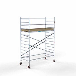 Euroscaffold Basis-Rollgerüst 135 x 305 x 5,2 m Arbeitshöhe Basis-Rollgerüst 135 x 305 x 5,2 m Arbeitshöhe