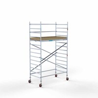 Euroscaffold Basis-Rollgerüst 135 x 250 x 5,2 m Arbeitshöhe