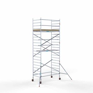 Euroscaffold Basis-Rollgerüst 135 x 250 x 7,2 m Arbeitshöhe Basis-Rollgerüst 135 x 250 x 7,2 m Arbeitshöhe