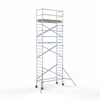 Euroscaffold Basis-Rollgerüst 90 x 250 x 8,2 m Arbeitshöhe