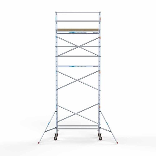 Euroscaffold Basis-Rollgerüst 90 x 250 x 8,2 m Arbeitshöhe