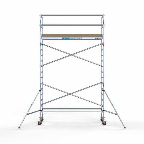 Euroscaffold Basis-Rollgerüst 90 x 305 x 6,2 m Arbeitshöhe
