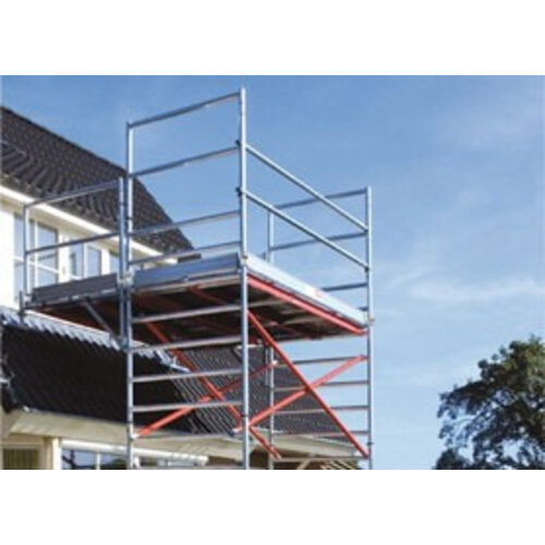 Euroscaffold Swerve Konsole Universal Komplett-Set 75 x 250 cm