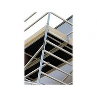 Euroscaffold Holzrandregal-Set Rollgerüst 250 x 75 cm