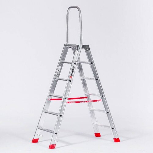 Euroline Doppeltreppe 2x6 (max. Arbeitshöhe 3,41 m)