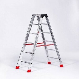 Euroline Doppeltreppe 2x5 (max. Arbeitshöhe 3,18 m)