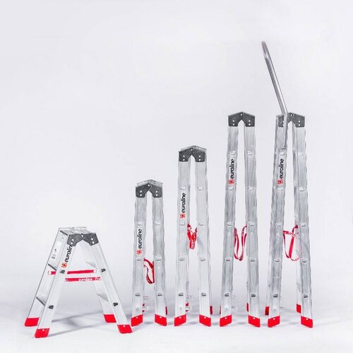 Euroline Doppeltreppe 2x5 (max. Arbeitshöhe 3,18 m)