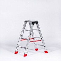 Euroline Premium Doppeltreppe 2x4 (max. Arbeitshöhe 2,95 m)