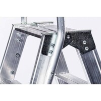 Euroline Premium Doppeltreppe 2x4 (max. Arbeitshöhe 2,95 m)