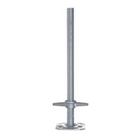Euroscaffold Euroscaffold Fußplatte mit Stahlspindel 60 cm