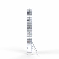 Euroscaffold Rollgerüst komplett 135 x 305 x 13,2m Arbeitshöhe + einfaches Frontgeländer