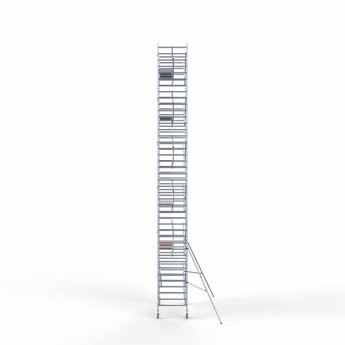 Rollgerüst komplett 135 x 305 x 13,2m Arbeitshöhe + einfaches Frontgeländer Euroscaffold Rollgerüst komplett 135 x 305 x 13,2m Arbeitshöhe + einfaches Frontgeländer