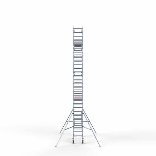 Rollgerüst komplett 75 x 250 x 9,2 m Arbeitshöhe inkl. doppeltem Frontgeländer Euroscaffold Rollgerüst komplett 75 x 250 x 9,2 m Arbeitshöhe inkl. doppeltem Frontgeländer