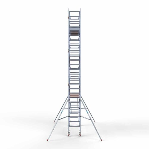 Rollgerüst komplett 75 x 305 x 8,2 m Arbeitshöhe inkl. doppeltem Frontgeländer Euroscaffold Rollgerüst komplett 75 x 305 x 8,2 m Arbeitshöhe inkl. doppeltem Frontgeländer