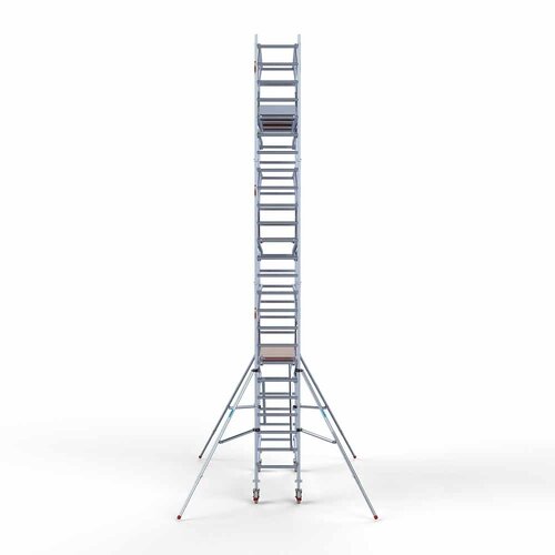 Rollgerüst komplett 75 x 250 x 8,2 m Arbeitshöhe inkl. doppeltem Frontgeländer Euroscaffold Rollgerüst komplett 75 x 250 x 8,2 m Arbeitshöhe inkl. doppeltem Frontgeländer