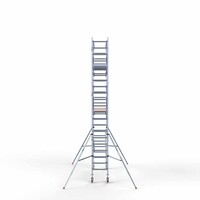 Euroscaffold Rollgerüst komplett 75 x 305 x 7,2 m Arbeitshöhe inkl. doppeltem Frontgeländer