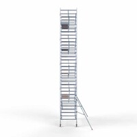 Euroscaffold Rollgerüst komplett 135 x 305 x 10,2m Arbeitshöhe + einfaches Frontgeländer