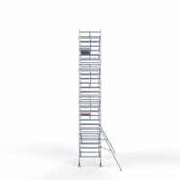 Euroscaffold Rollgerüst komplett 135 x 305 x 9,2m Arbeitshöhe + einfaches Frontgeländer