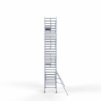 Euroscaffold Rollgerüst komplett 135 x 250 x 9,2m Arbeitshöhe + einfaches Frontgeländer