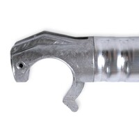 Euroscaffold Rollgerüst komplett mit einfachem Frontgeländer 135 x 305 x 4,2 m Arbeitshöhe