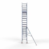 Euroscaffold Rollgerüst komplett 75 x 190 x 6,2m Arbeitshöhe + einfaches Frontgeländer