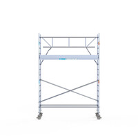 Euroscaffold Rollgerüst komplett 75 x 305 x 5,2m Arbeitshöhe + einfaches Frontgeländer