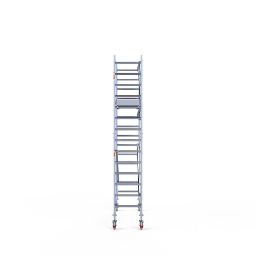 Rollgerüst komplett 75 x 250 x 5,2 m Arbeitshöhe + einfaches Frontgeländer Euroscaffold Rollgerüst komplett 75 x 250 x 5,2 m Arbeitshöhe + einfaches Frontgeländer